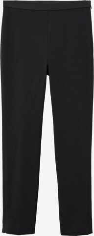 Skinny Pantalon 'Paola' MANGO en noir : devant