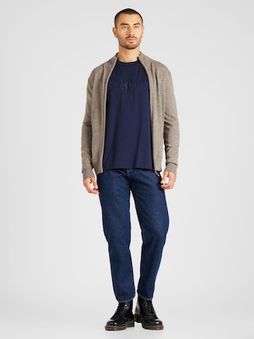 GANT Knit Cardigan in Brown