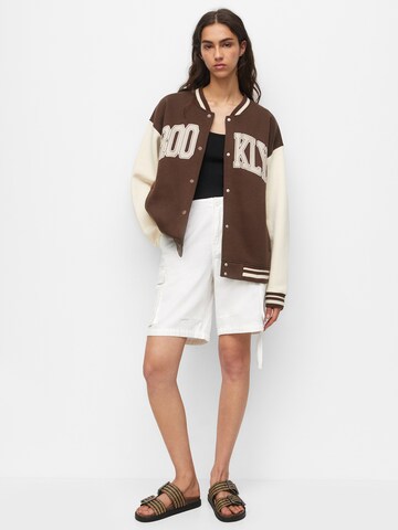 Pull&Bear Jacke in Braun