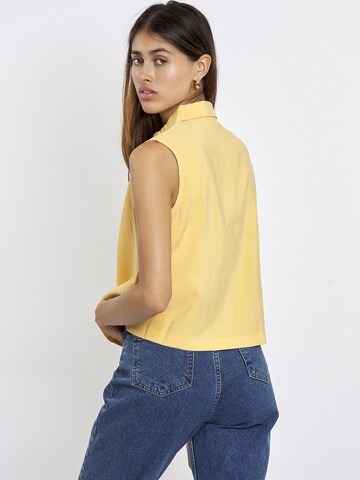FRESHLIONS Bluse 'Aria' in Gelb
