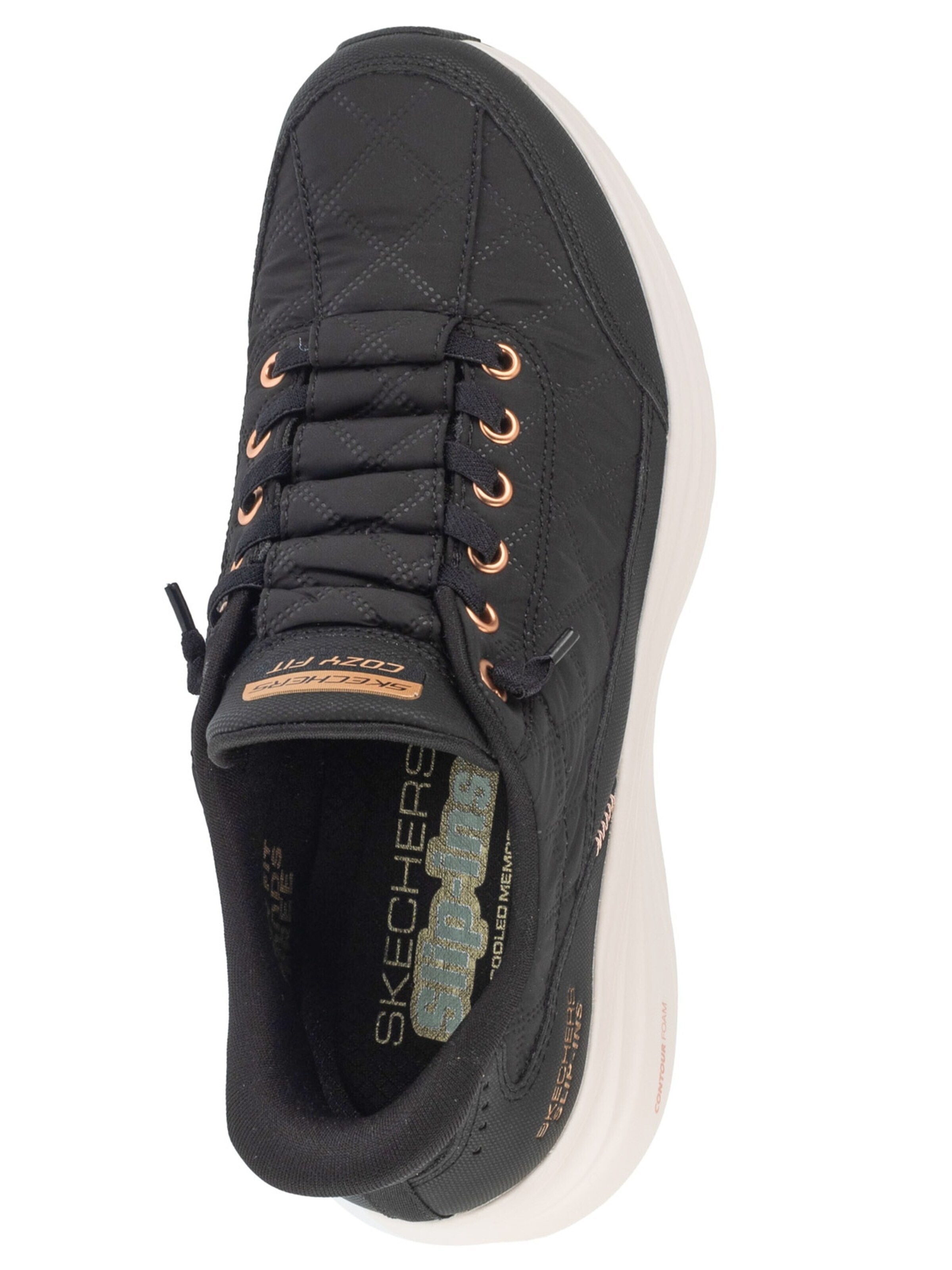SKECHERS Sneakers laag in Zwart