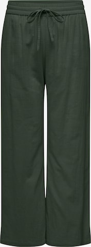 Pantalon 'CARTizana' ONLY Carmakoma en vert : devant