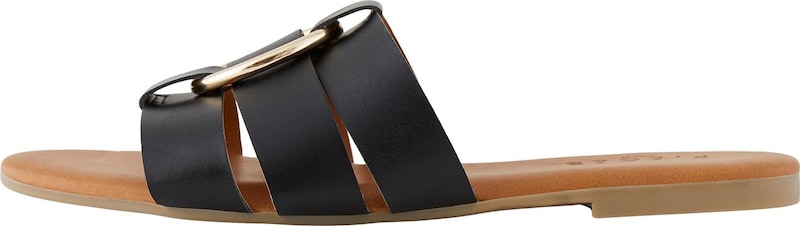 PIECES Pantolette 'Vivi' in Schwarz PIECES Pantolette 'Vivi' in Schwarz