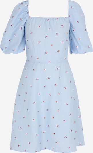 Vasarinė suknelė 'VMODETTE' iš Vero Moda Tall, spalva – šviesiai mėlyna / tamsiai žalia / tamsiai raudona / balta, Prekių apžvalga