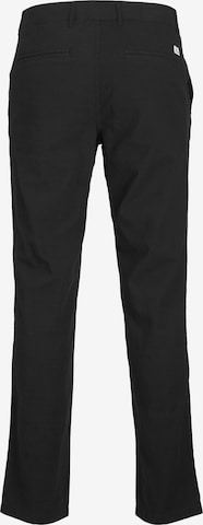 JACK & JONES Regularen Chino hlače 'Ollie Dave' | črna barva