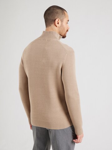 SELECTED HOMME Trui 'SLHDane' in Beige