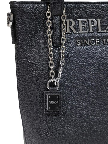 Borsa a spalla 'HAMMERED SYNTHETIC FW019V.000.A7243S' di REPLAY in nero