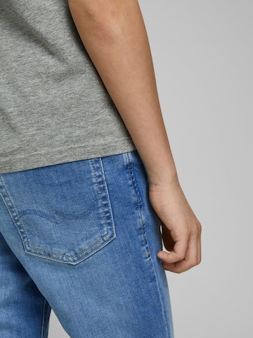 Coupe slim Jean 'Liam' Jack & Jones Junior en bleu