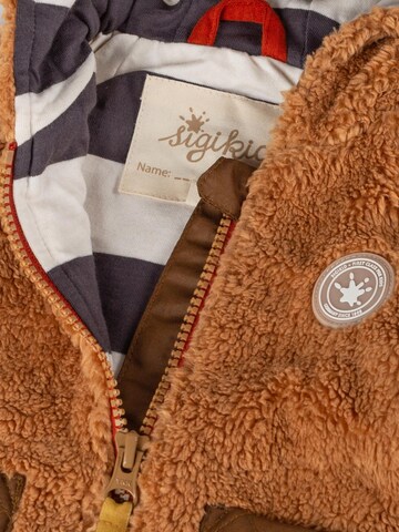 SIGIKID Fleecejacke 'Teddyjacke Winterbär'‌ in Braun