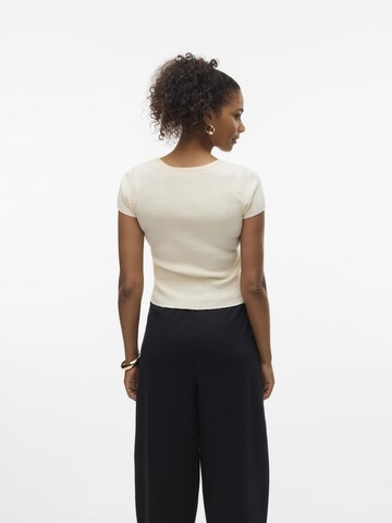 VERO MODA Cardigan 'VMGold' i hvid
