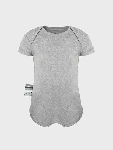 OrganicEra Romper/Bodysuit 'OrganicEra Organic Baby S/S Bodysuit' in Grey: front