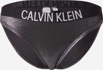 Calvin Klein Swimwear Bikinibroek in Zwart: voorkant