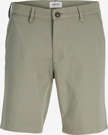 JACK & JONES Slimfit Lærredsbukser 'JWHKowie' i grøn: forside