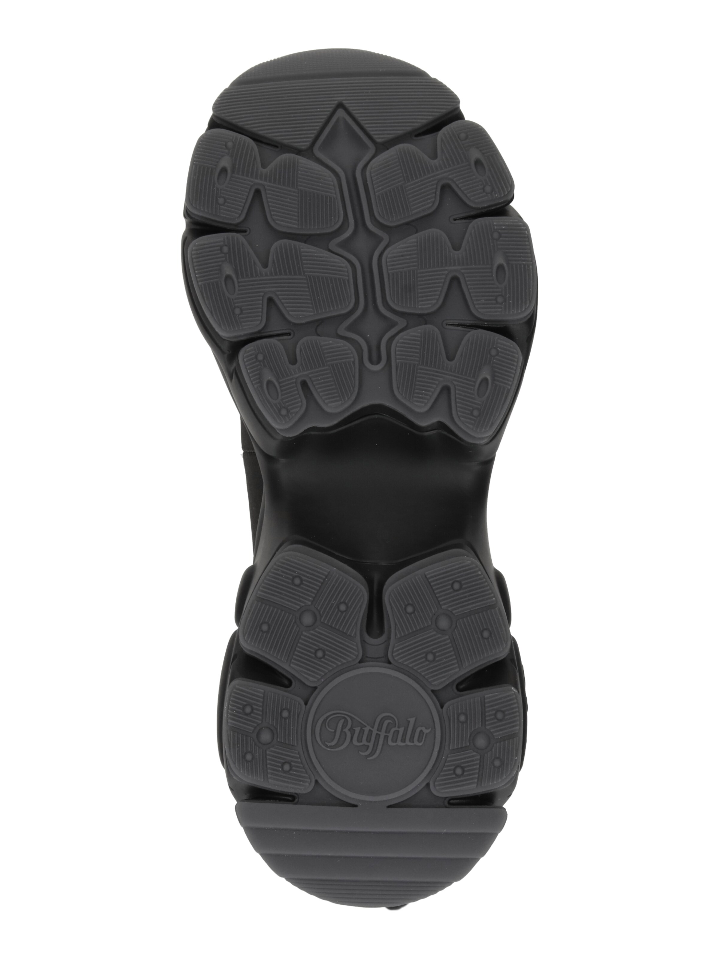 BUFFALO Sportos fűzős csizma 'BINARY GHILLIE' - fekete