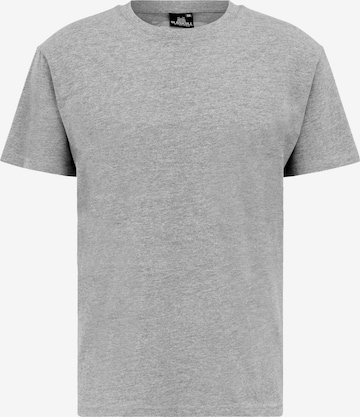 Oldskull Shirt 'Plain Basic' in Grey: front