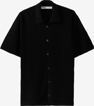 Bershka Button Up Shirt in Black, Item view