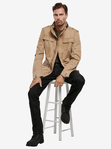 Brandit Between-Season Jacket 'Britannia' in Beige