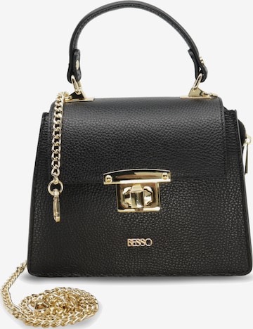 BESSO Handbag 'Chic Minimal' in Black: front
