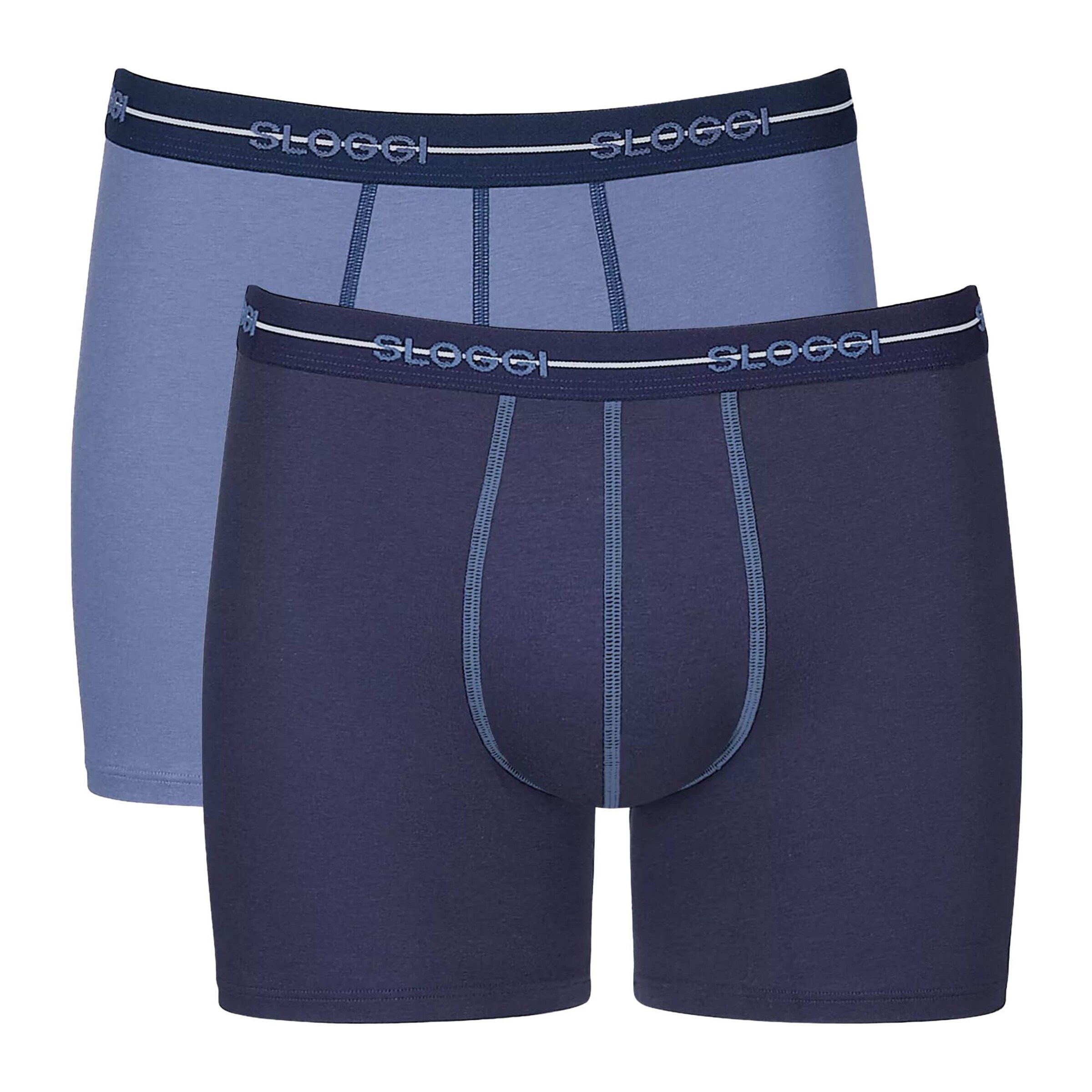 SLOGGI Boxer shorts 'Start' in Blue: front