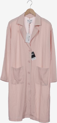 NA-KD Jacket & Coat in S in Pink: front