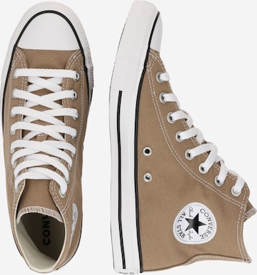 CONVERSE High-Top Sneakers in Brown