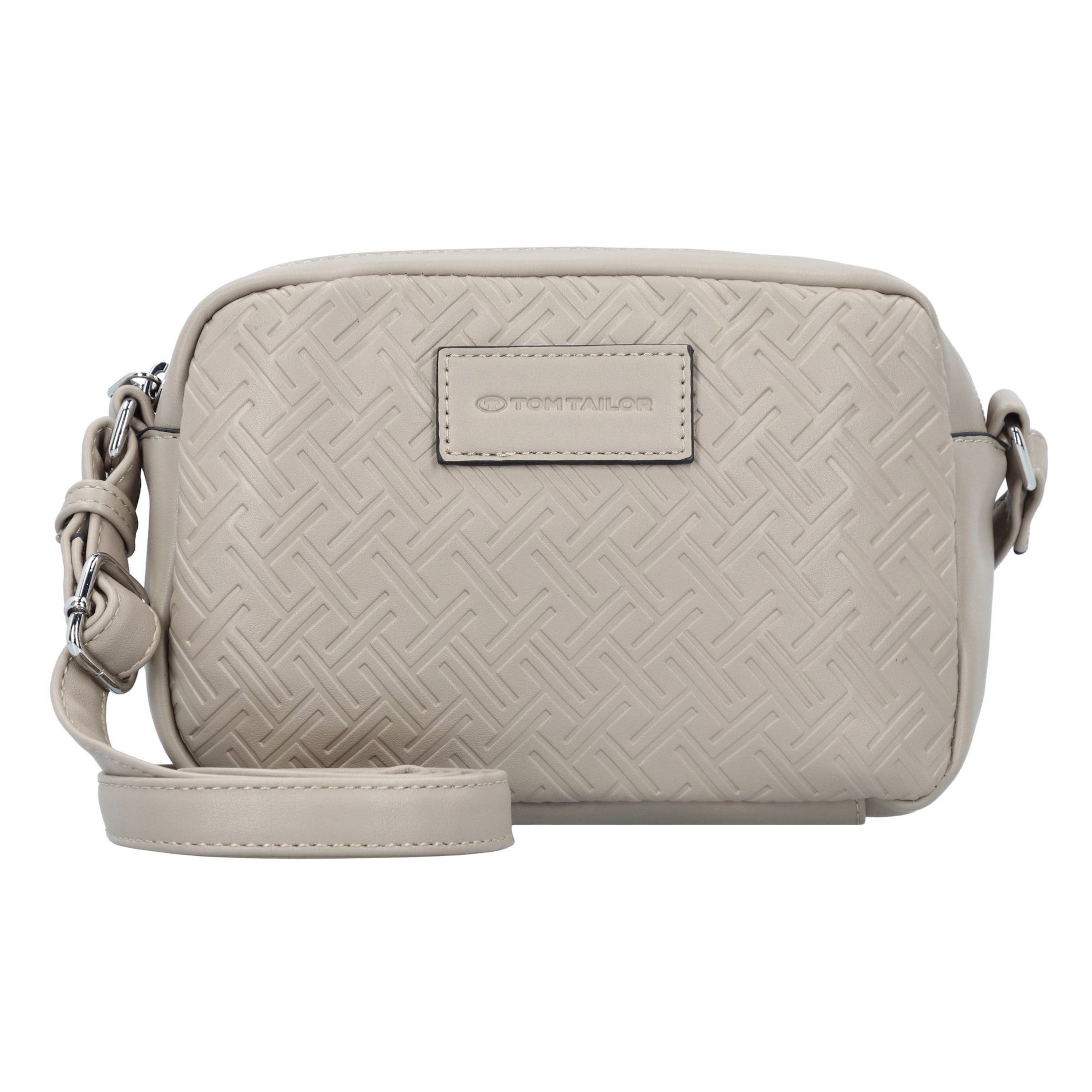 TOM TAILOR Torba na ramię 'Mirenda' w kolorze szary: przód