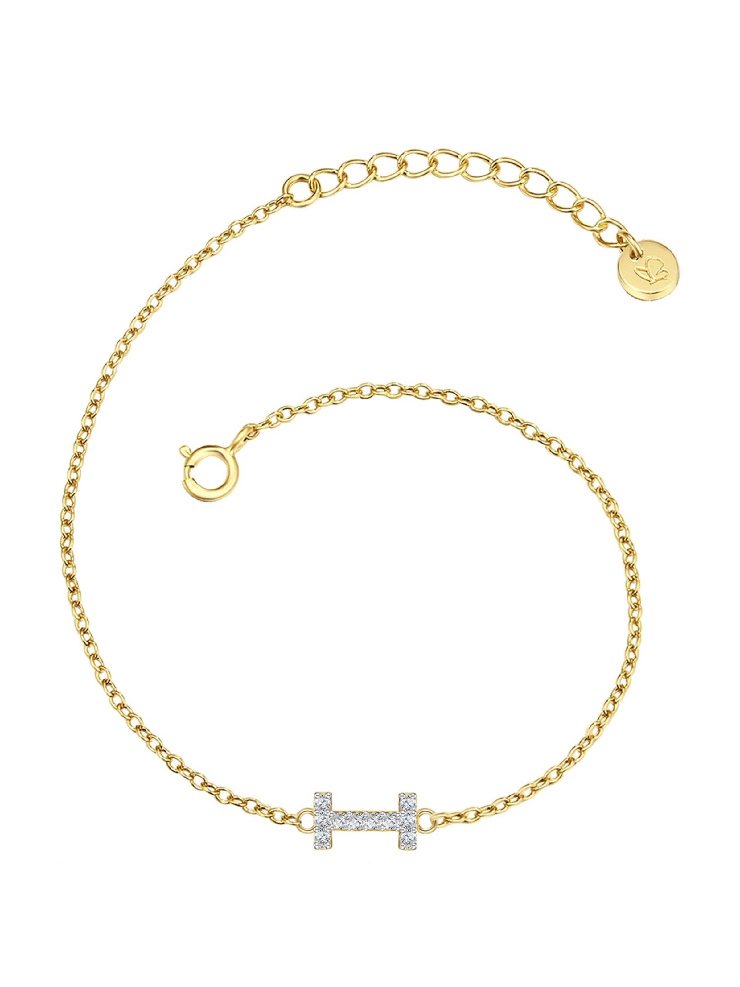 Braccialetto di Glanzstücke München in oro: frontale