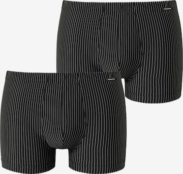 SCHIESSER Boxershorts 'Pure Micro' in Schwarz: Vorderseite