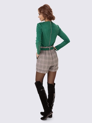 Anushka Loosefit Broek in Grijs