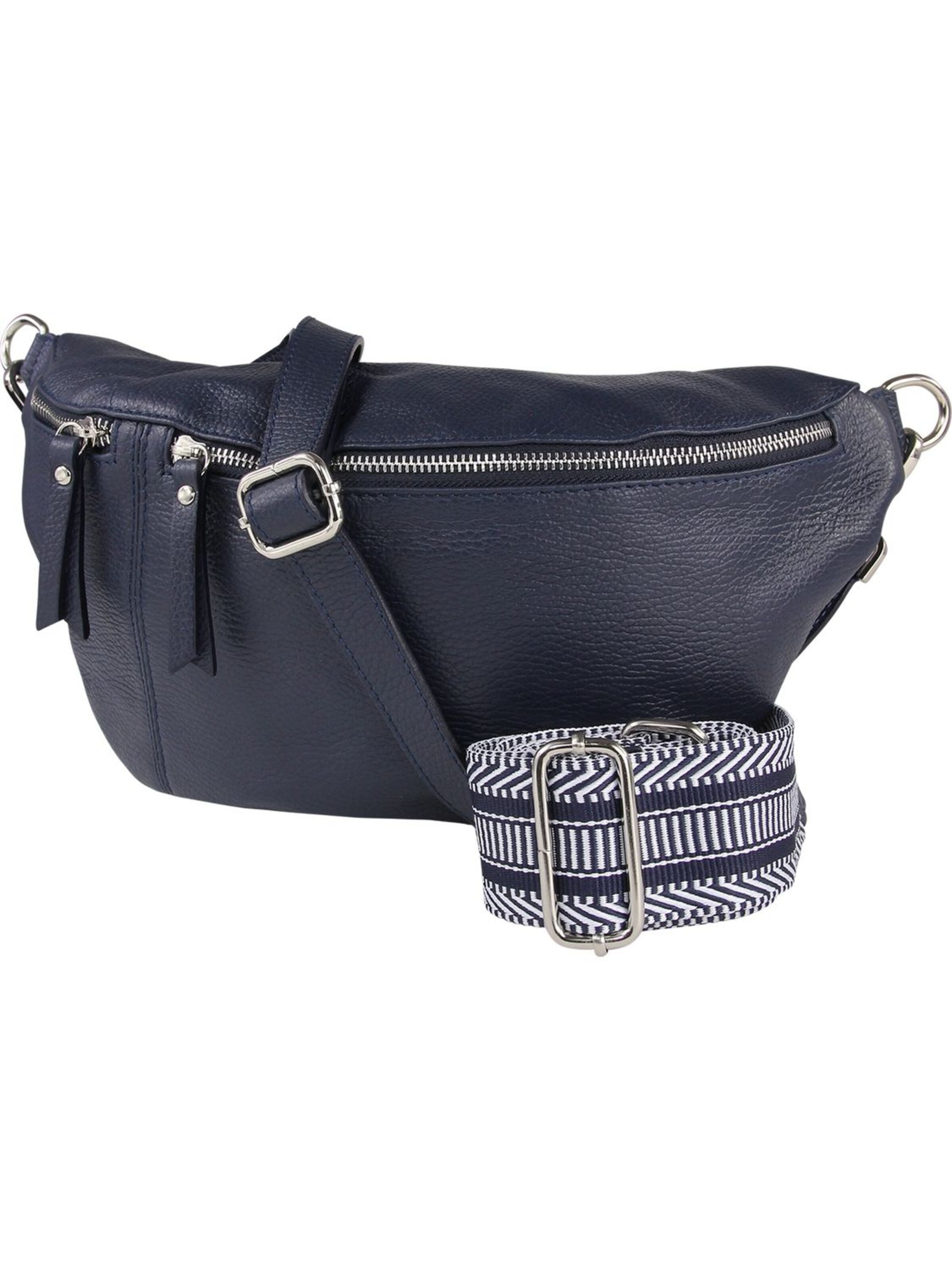 Toscanto - Riñonera en azul: frente