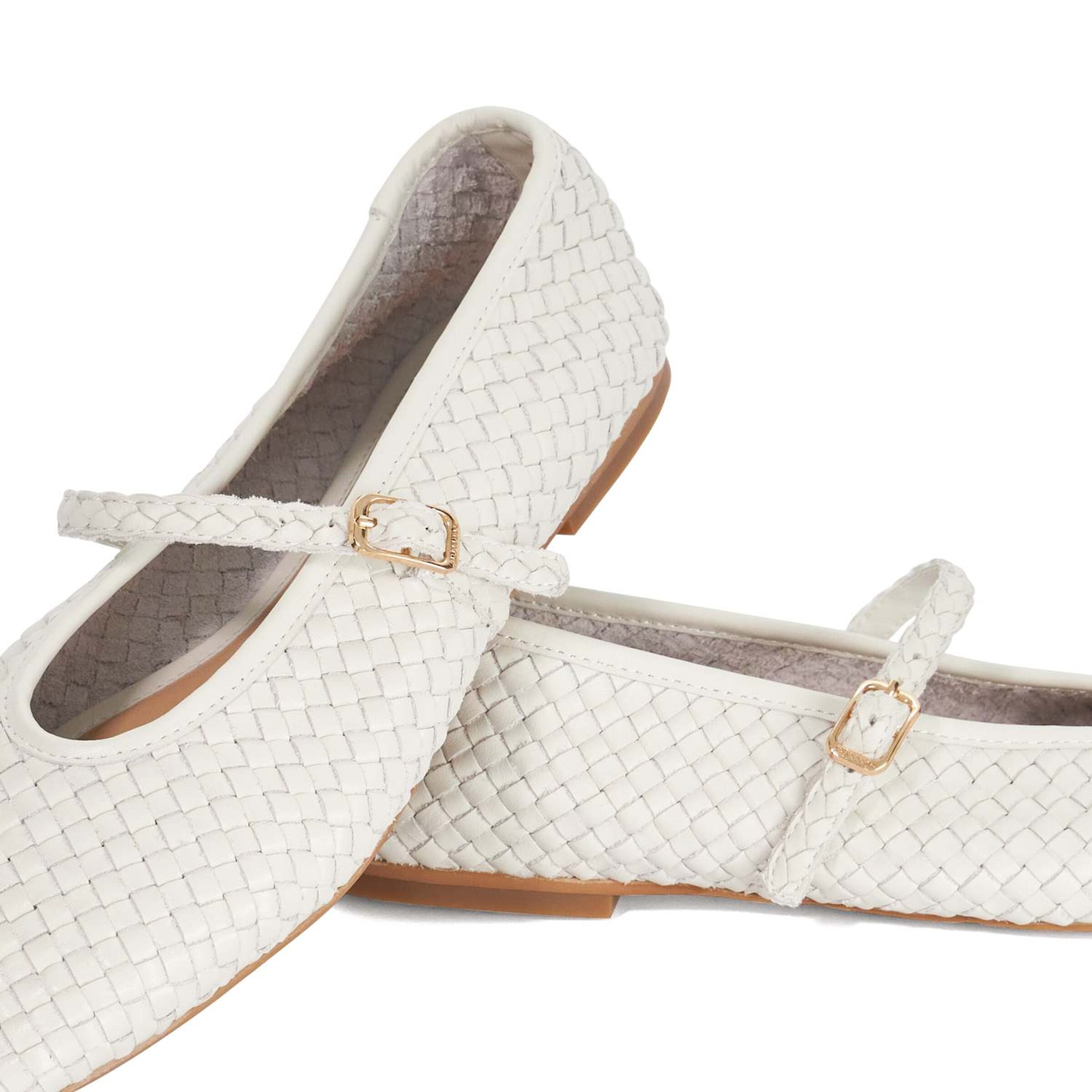 Ballerines à lanières Dune LONDON en beige