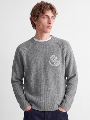 Pull-over 'JORFREDERIKSBERG' JACK & JONES en gris