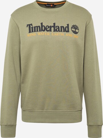 TIMBERLAND - Sweatshirt em verde: frente