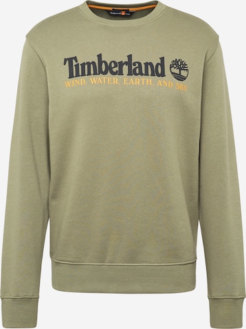 TIMBERLAND - Sudadera en verde: frente