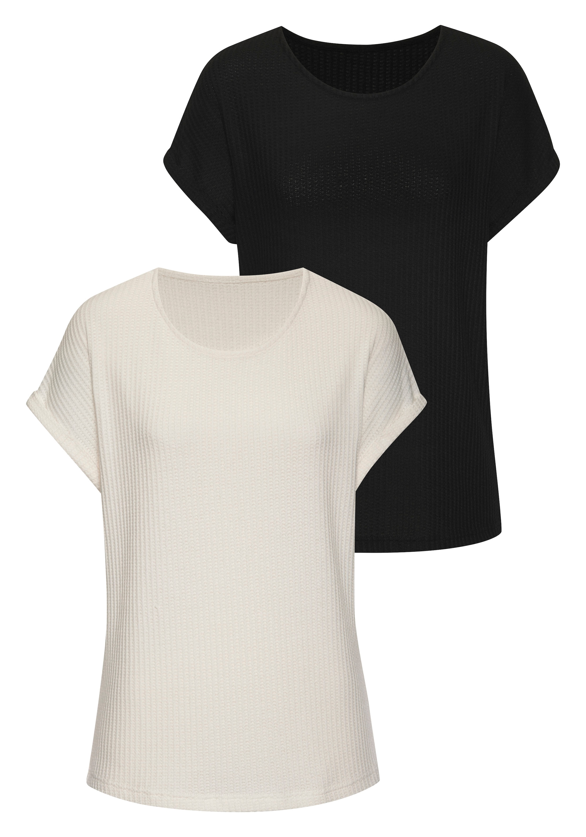 VIVANCE Футболка в Бежевый: спереди