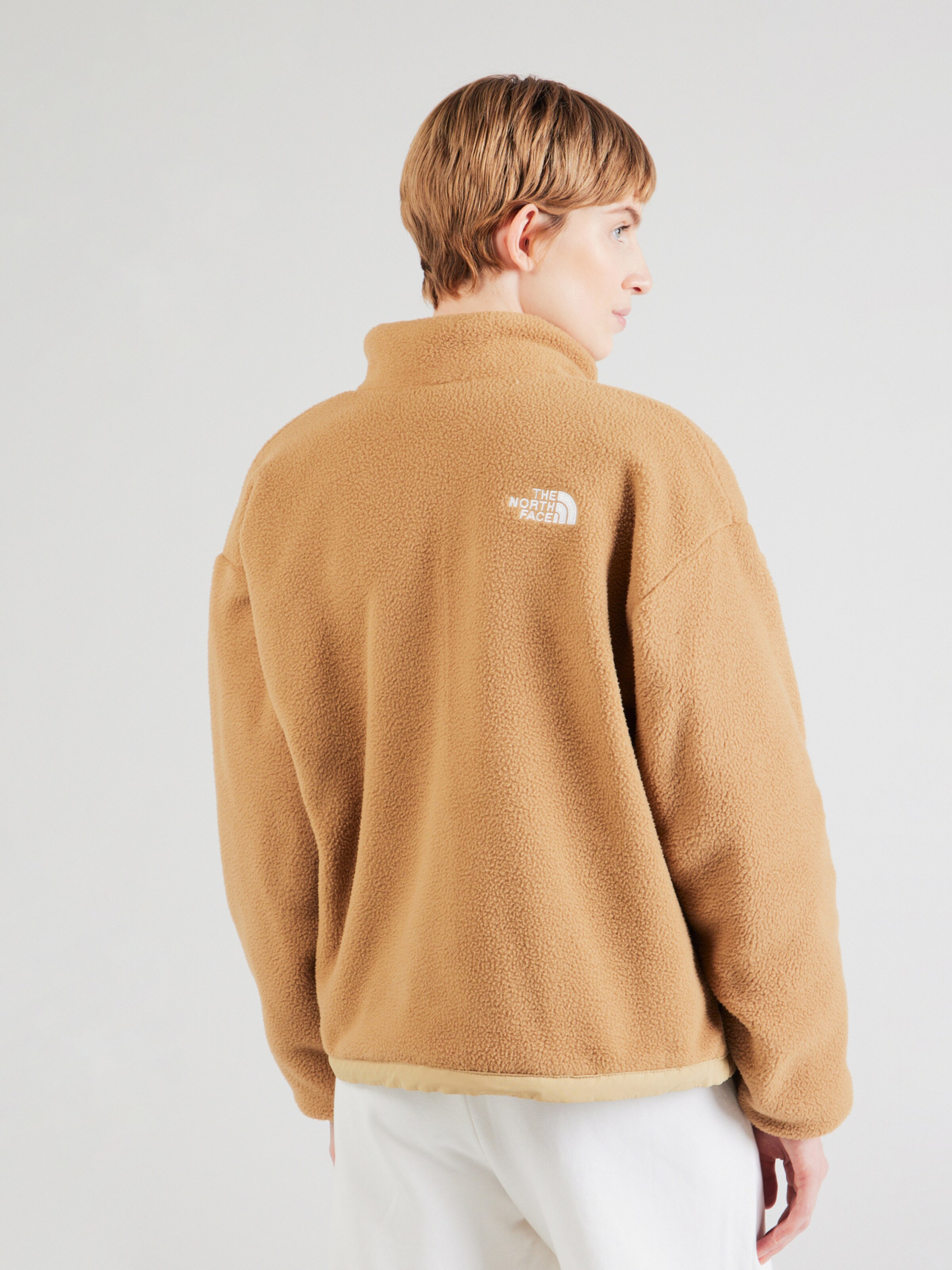 Khaki green north face coat 2025