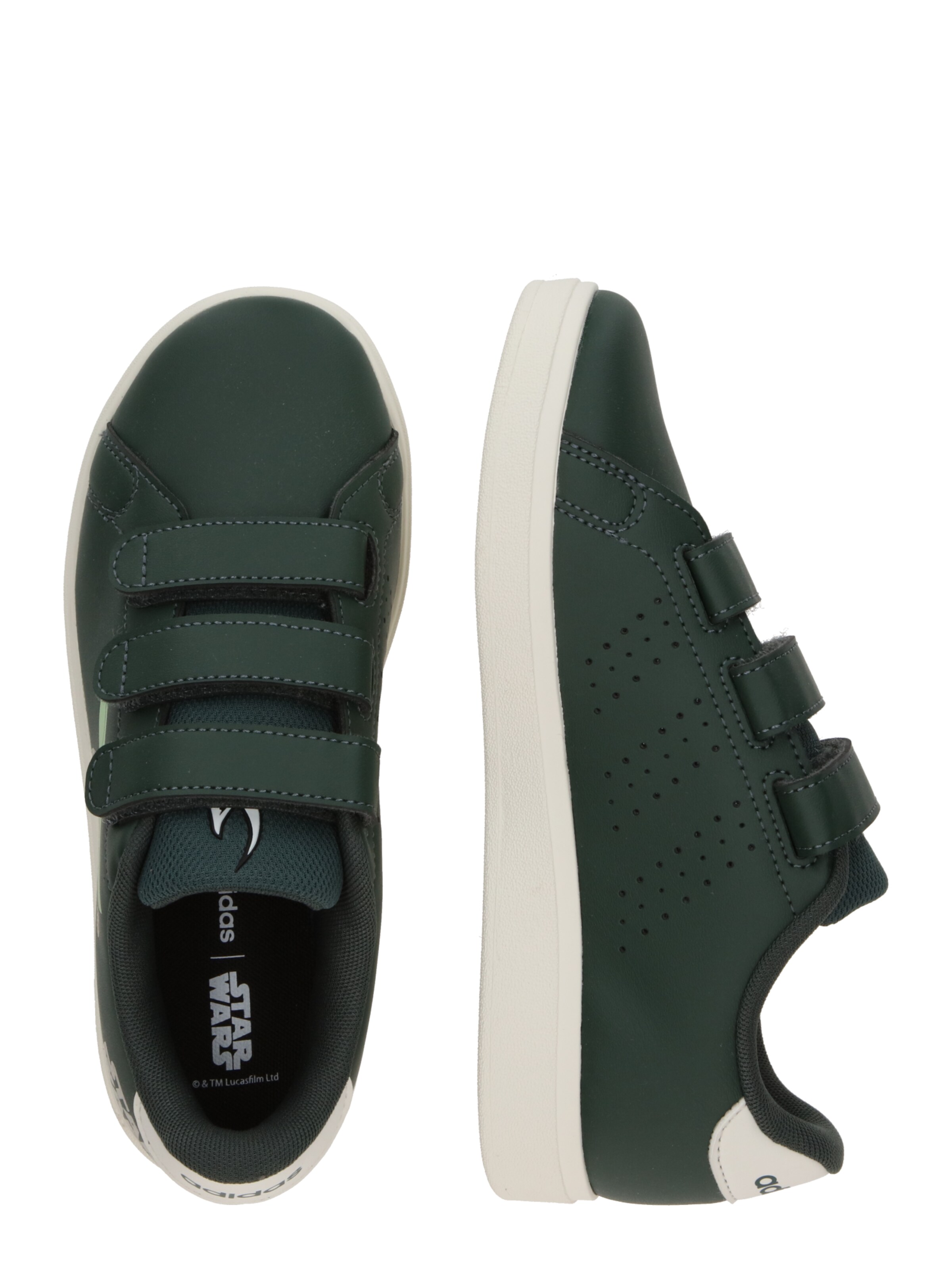 Chaussure de sport 'Advantage  Mandalorian' ADIDAS SPORTSWEAR en vert