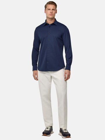 Boggi Milano Regular Fit Hemd in Blau