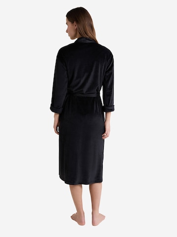 Accappatoio lungo 'Wenny' di ETAM in nero