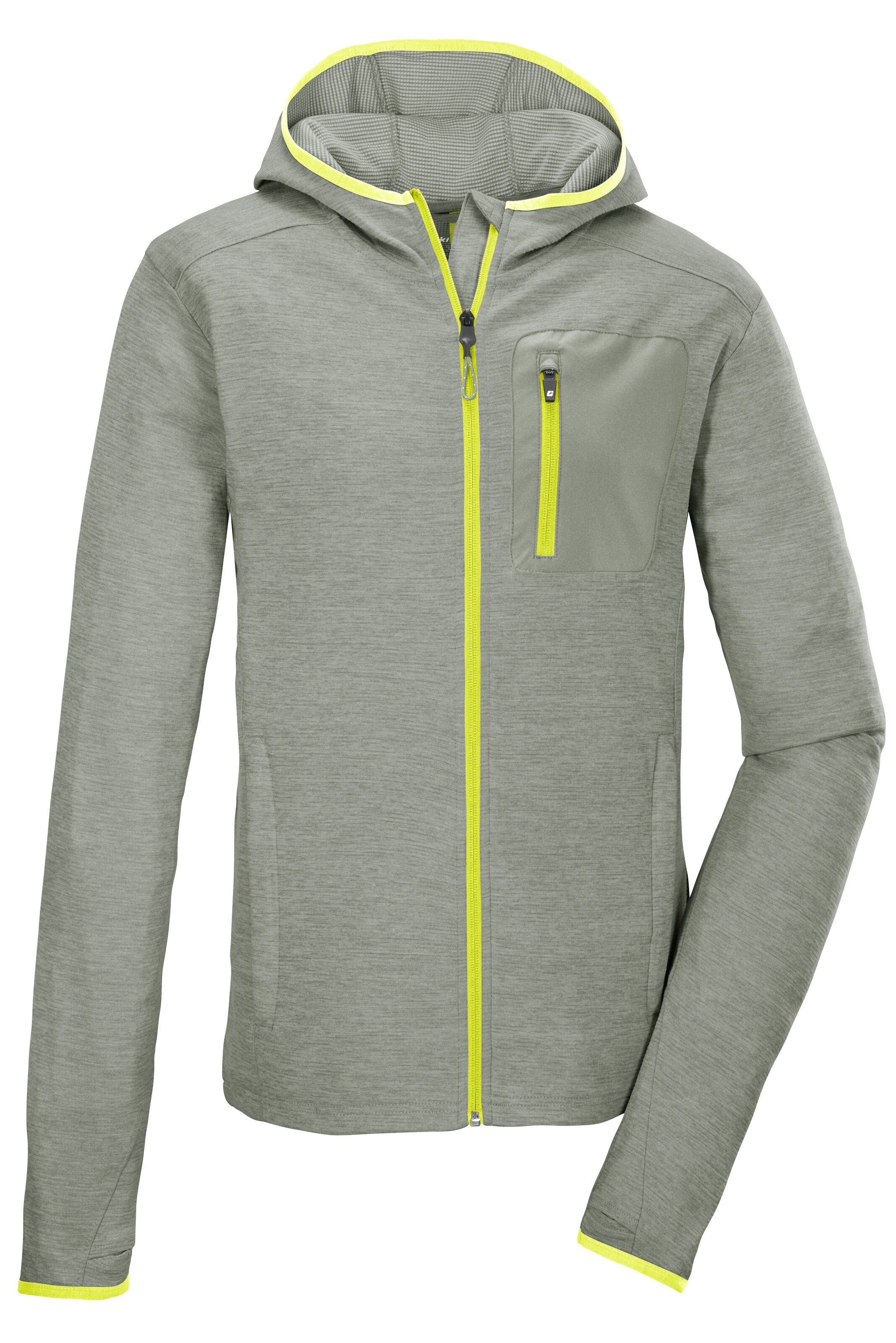 KILLTEC Outdoor jacket in Grey: front