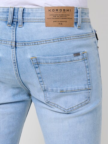 KOROSHI Slim fit Jeans in Blue