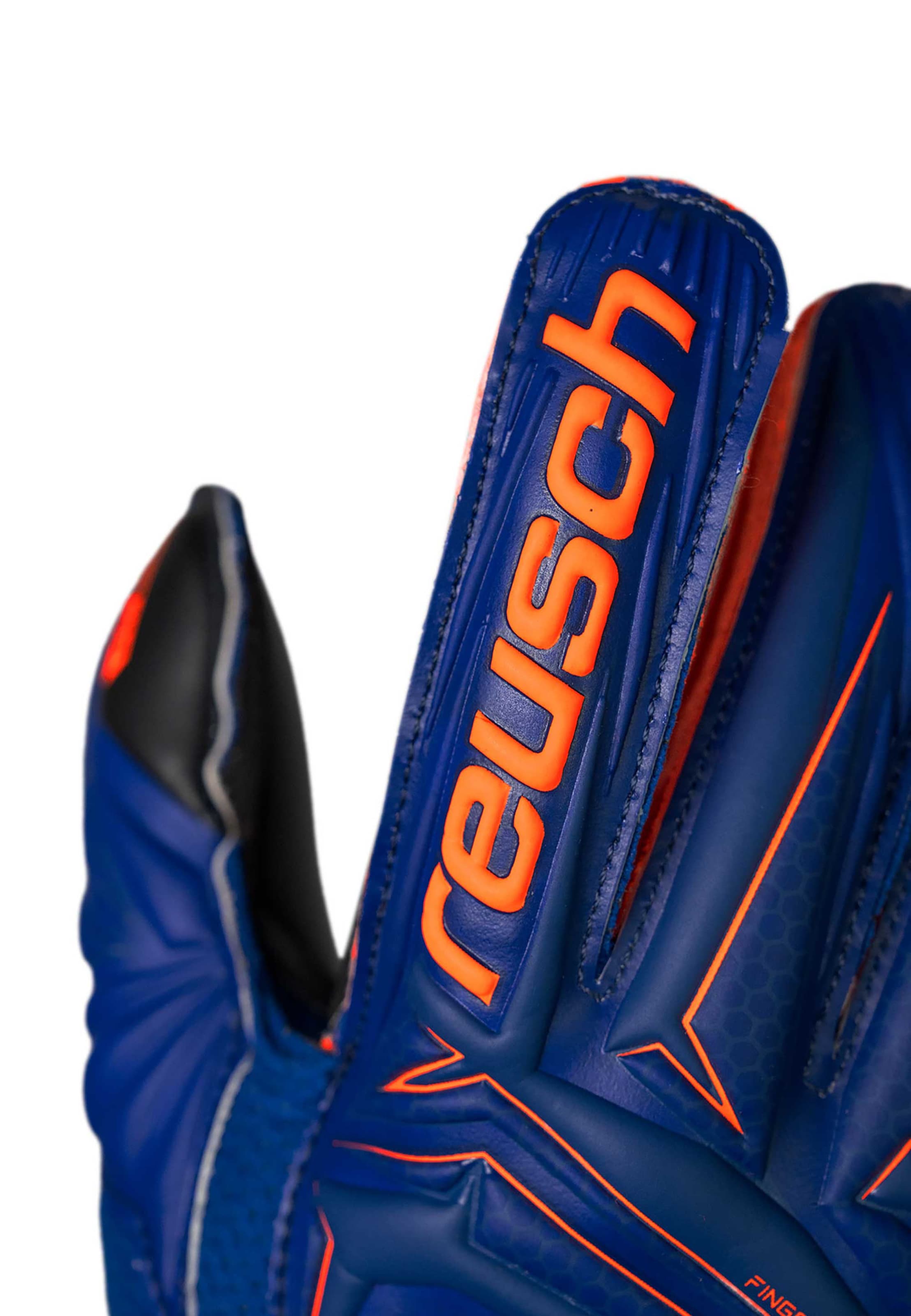 REUSCH Torwarthandschuhe 'Attrakt Infinity Finger Support Junior' in Blau