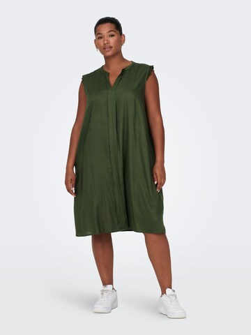 ONLY Carmakoma Dress in Green: front