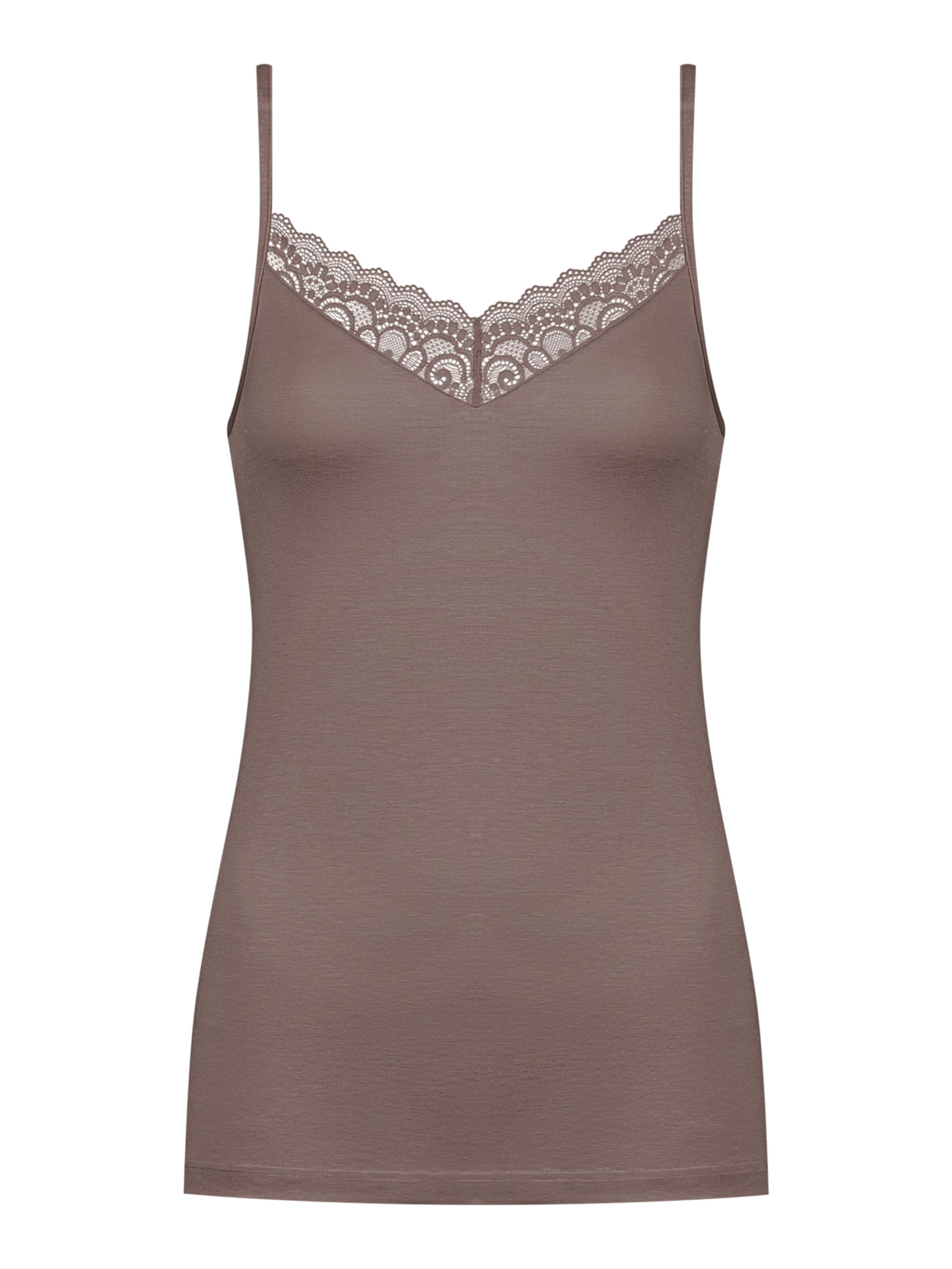 Mey Onderhemd 'Ami' in Bruin: voorkant