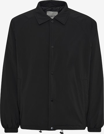 !Solid Between-Season Jacket 'Ion' in Black: front