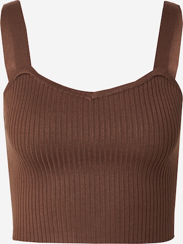 EDITED Top 'Hana' in Brown: front