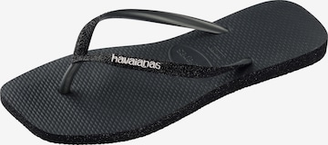 HAVAIANAS - Chinelos de dedo em cinzento: frente