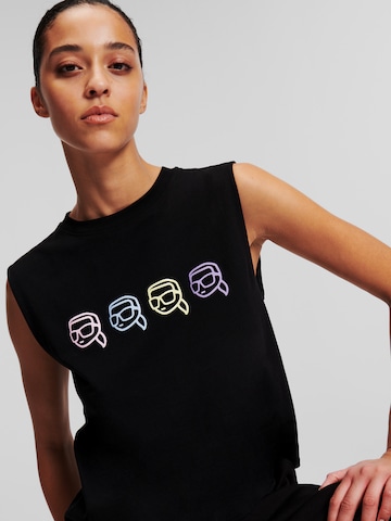 Karl Lagerfeld - Top 'Ikonik' en negro