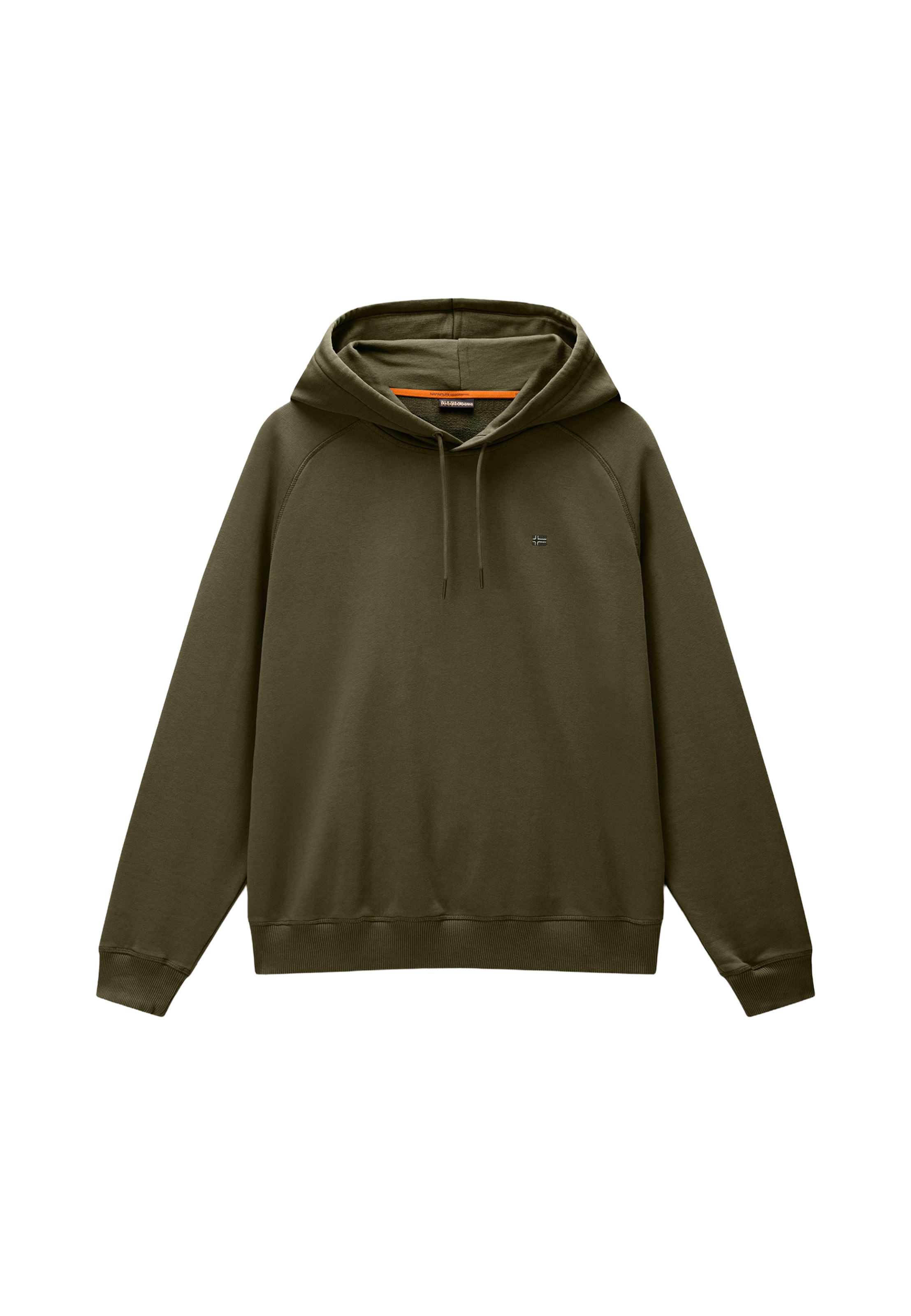 NAPAPIJRI Sweatshirt 'NEDLES' in Grün: Vorderseite