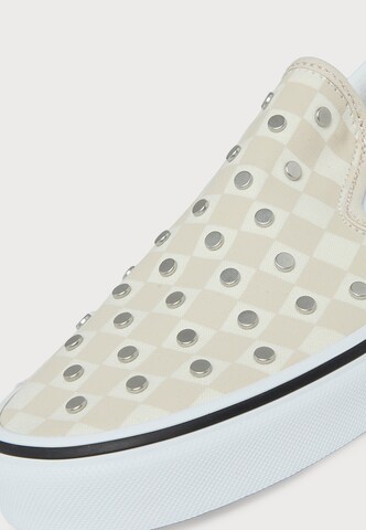 Slip on 'CLASSIC' VANS en gris : devant